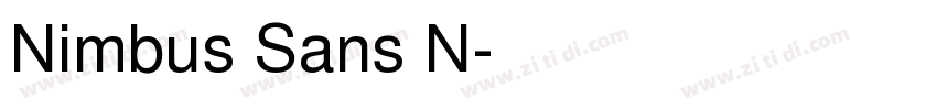 Nimbus Sans N字体转换 Nimbus Sans N字体转换